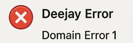 Deejay Error Domain Error.jpg